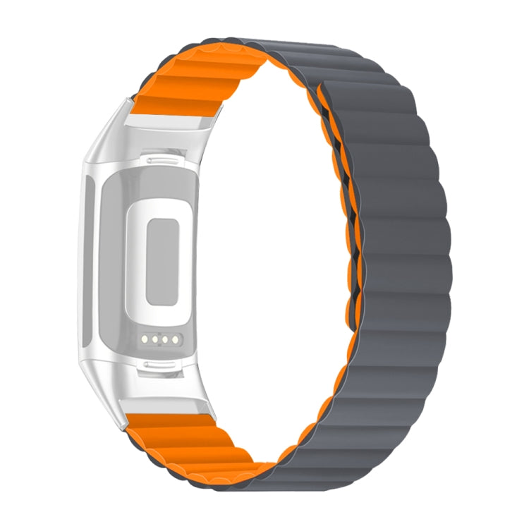 Silicone Magnetic Watchband, For Fitbit Charge 2, For Fitbit Charge 3 / 4, For Fitbit Charge 5, For Huawei Band B6
