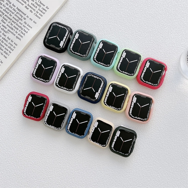 TPU Candy Color Watch Case, For Apple Watch Series 9 / 8 / 7 41mm, For Apple Watch Series 9 / 8 / 7 45mm