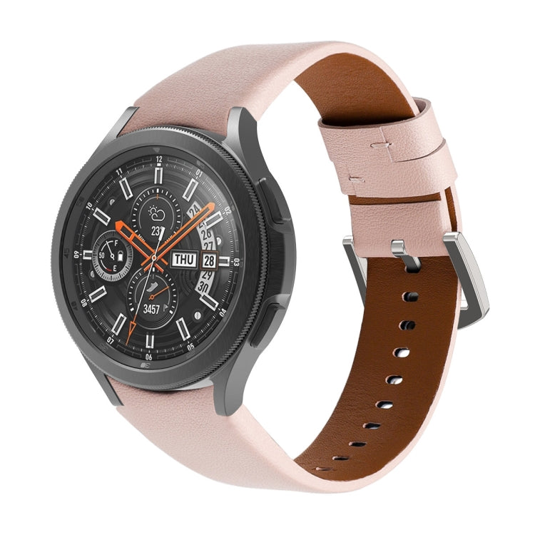 Genuine Leather Watchband, For Samsung Galaxy Watch4 40mm / 44mm