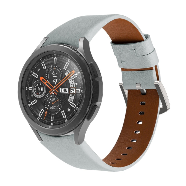 Genuine Leather Watchband, For Samsung Galaxy Watch4 40mm / 44mm