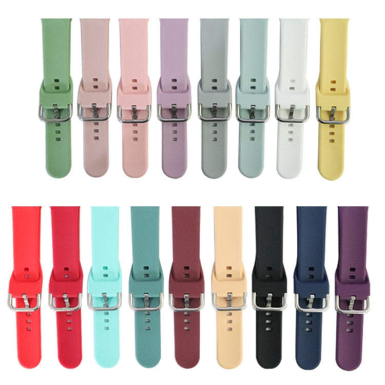 Silicone Watchband, Size: 140mm For Apple Watch Series 7 45mm / 6&SE&5&4 44mm / 3&2&1 42mm, Small Size