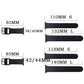 Silicone Watchband, Size: 140mm For Apple Watch Series 7 45mm / 6&SE&5&4 44mm / 3&2&1 42mm, Small Size