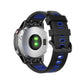 22mm Quick Release Two-color Silicone Strap for Garmin Fenix 7 / EPIX