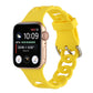 Hollow Out Silicone Watchband For Apple Watch Series, 7 41mm / 6&SE&5&4 40mm / 3&2&1 38mm, 7 45mm / 6&SE&5&4 44mm / 3&2&1 42mm