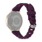 Ring Buckle Silicone Watchband, 20mm, 22mm