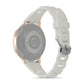 Ring Buckle Silicone Watchband, 20mm, 22mm