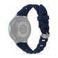 Ring Buckle Silicone Watchband, 20mm, 22mm