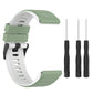 Two-color Silicone Watchband, 22mm, 26mm