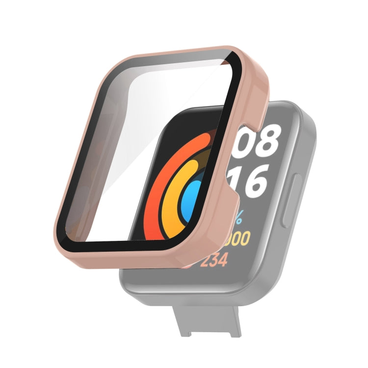 PC + Tempered Glass Watch Protective Case, For Xiaomi Redmi Watch 2 Lite Foreign Version