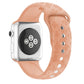 Cactus Embossing Silicone Watchband For Apple Watch Series, 7 41mm / 6&SE&5&4 40mm / 3&2&1 38mm, 7 45mm / 6&SE&5&4 44mm / 3&2&1 42mm