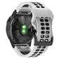 Quick Release Double Row Silicone Watchband, For Garmin Fenix 6, For Garmin Fenix 6X
