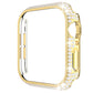 Hollowed Diamond PC Watch Case For Apple Watch Series, 3&2&1 38mm, 3&2&1 42mm