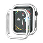 Electroplated PC Hollow Watch Protective Case, For Apple Watch Series 9 / 8 / 7 41mm, For Apple Watch Series 9 / 8 / 7 45mm