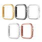 Electroplated PC Hollow Watch Protective Case, For Apple Watch Series 9 / 8 / 7 41mm, For Apple Watch Series 9 / 8 / 7 45mm