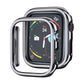 Electroplated PC Hollow Watch Protective Case, For Apple Watch Series 9 / 8 / 7 41mm, For Apple Watch Series 9 / 8 / 7 45mm