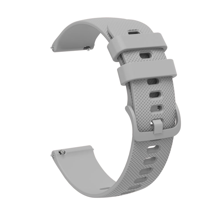 Pockmarked Tonal Buckle Silicone Watch Strap for Huawei Watch / Samsung Galaxy Watch, 20mm, 22mm