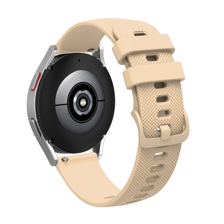 Pockmarked Tonal Buckle Silicone Watch Strap for Huawei Watch / Samsung Galaxy Watch, 20mm, 22mm