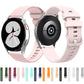 Pockmarked Tonal Buckle Silicone Watch Strap for Huawei Watch / Samsung Galaxy Watch, 20mm, 22mm