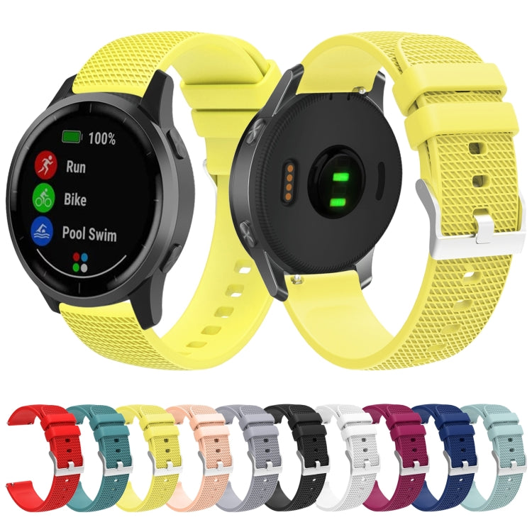 Multi-color silicone watch strap set with silver buckles and pockmarked perforations