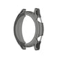 Transparent black TPU watch case, open bezel view for smartwatch screen