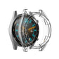 Clear TPU watch case with transparent bezel cover for smartwatch