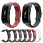 Multi-color oil-wax leather smartwatch straps with metal buckles, shown with watch displays