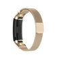 Champagne gold milanese watch strap with clasp for Huawei Band 3 & 4 Pro.
