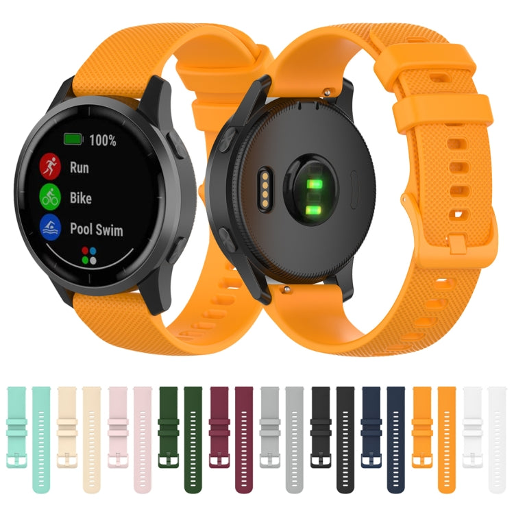 Orange silicone wristband for Huawei Honor S1, adjustable clasp with hole pattern
