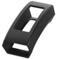 Silicone full-coverage watch case for Fitbit Alta, black TPU housing close-up