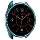 Single Row Diamond PC Watch Case, For Samsung Galaxy Watch 3 41mm, For Samsung Galaxy Watch 3 45mm