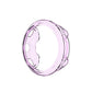 TPU protective case for Garmin Swim 2, transparent purple clear shell