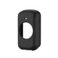 Black silicone protective case with oval screen cutout for Garmin Edge 830