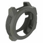 Gray protective shell for Garmin Instinct with textured grip panel