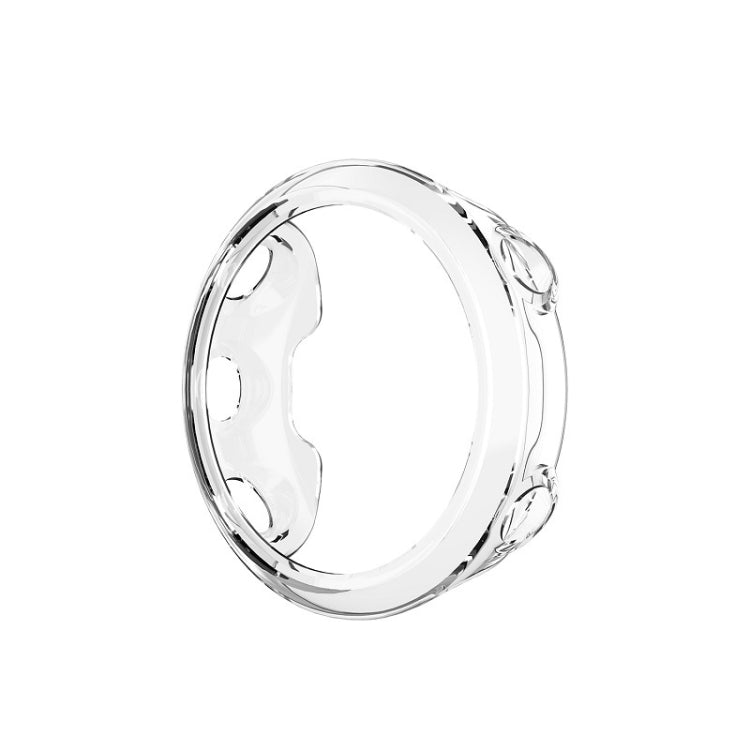 Clear TPU protective shell for Garmin Forerunner 45, side bezel with corner cutouts