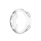 Transparent TPU protective shell for Garmin Forerunner 45S, clear protective ring