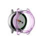 TPU protective shell for Garmin Vivoactive 4, transparent purple protective cover