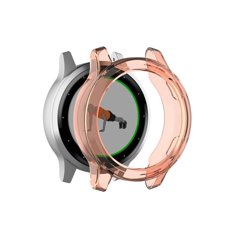 TPU protective shell for Vivoactive 4S, rose-gold transparent