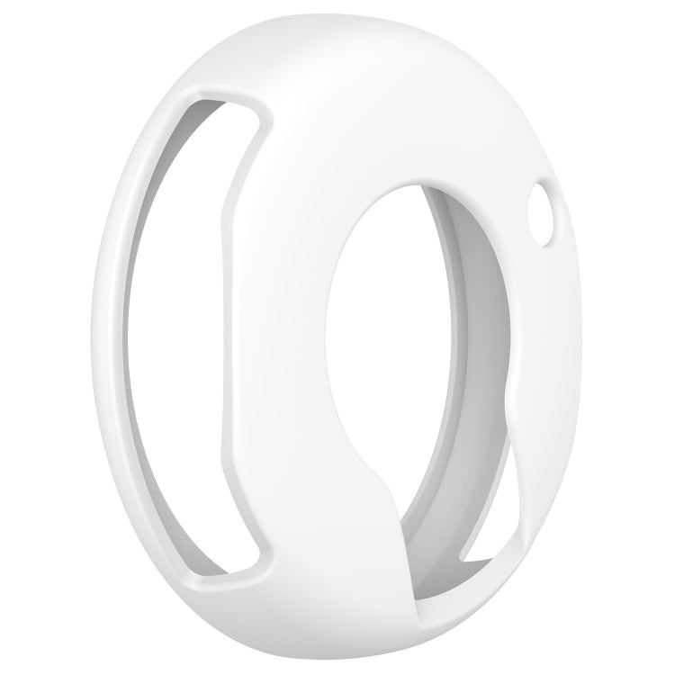 Garmin Vivomove HR Sport silicone protective case, light gray/white oval with openings