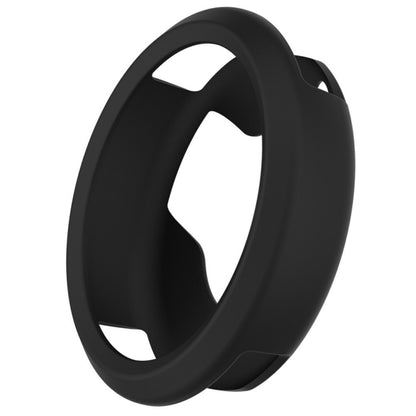 Silicone protective case for Garmin Vivomove, black silicone shell with cutouts