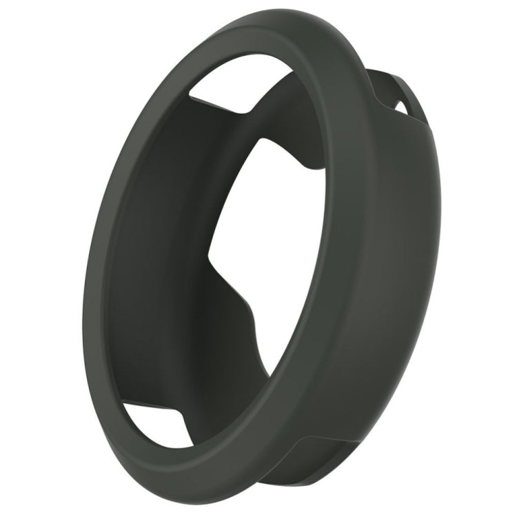 Silicone protective case for Garmin Vivomove, dark gray silicone shell with cutouts
