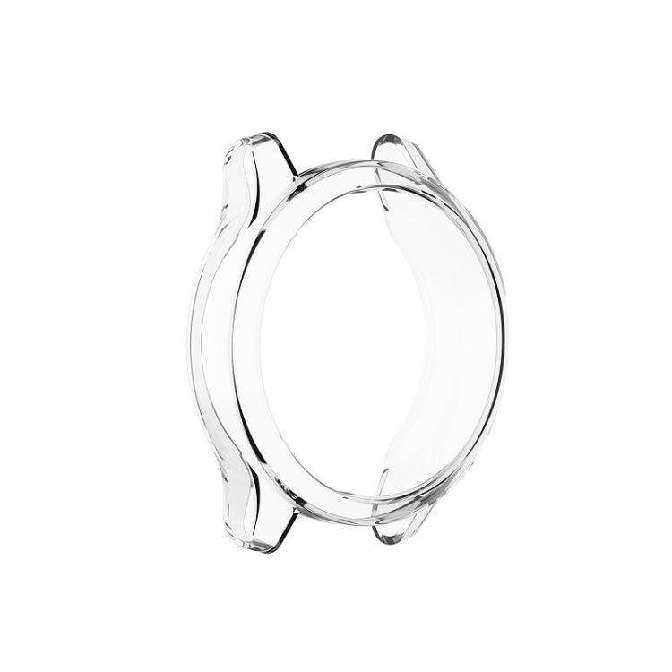 TPU protective watch shell cover, clear TPU, contoured openings for watch access