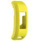 Silicone protective case for Garmin Vivosmart HR, yellow band with display cutout window