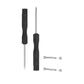 Black watch strap connecting tool set with two handles and metal rods