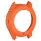 Silicone protective case for Galaxy S3 Classic, orange ring design with snap tabs