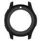 Universal silicone case with circular opening, black color