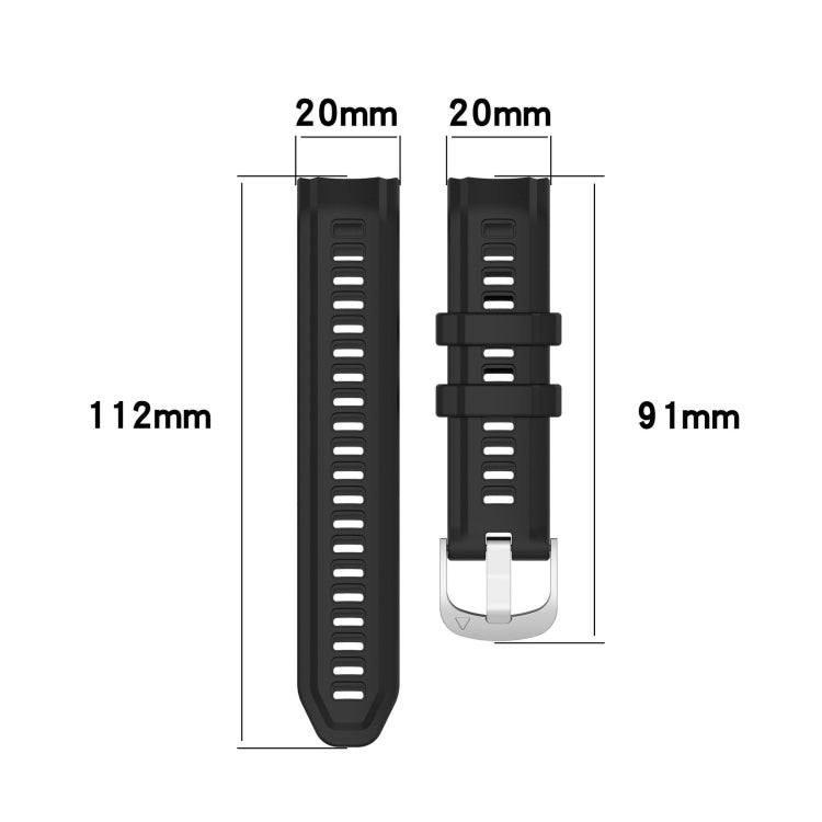 Silicone Watch Band, For Garmin Instinct 2S