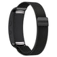 Milanese watch strap for Galaxy Gear Fit 2 & R360, black mesh with metal buckle
