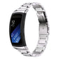 Silver metal watch strap with three-pearl link design for Galaxy Gear Fit 2/R360