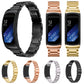 Assorted three-pearl metal watch straps: black, rose gold, gold, and silver