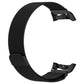 Milanese watch strap for Galaxy Gear S2 & R720, black metal mesh with underside clasp
